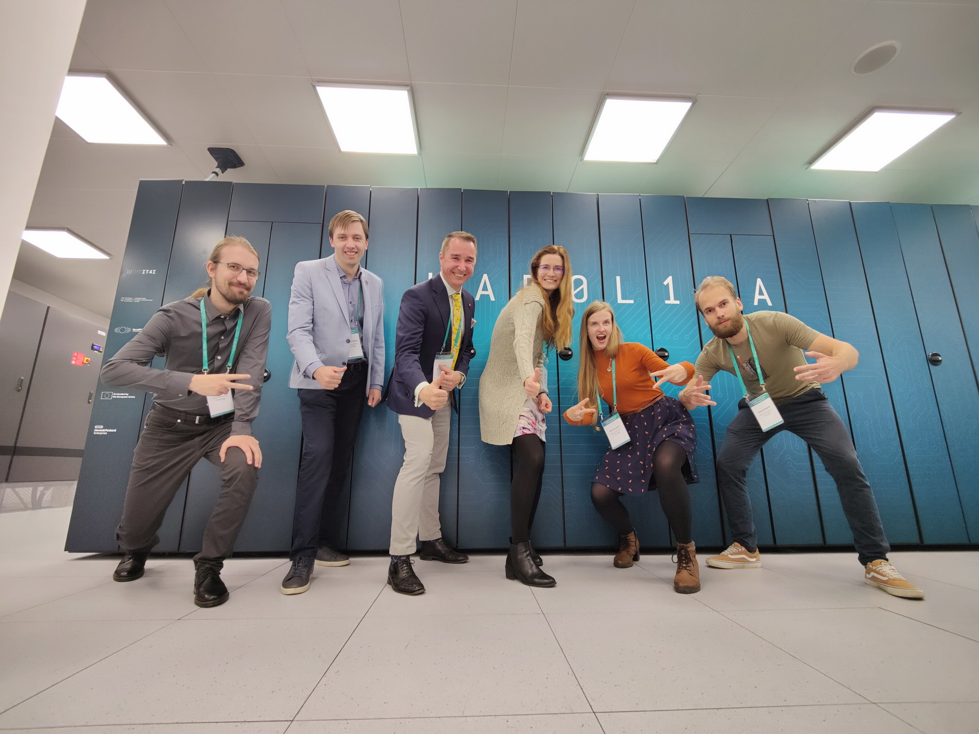 Group Photo of the Supercomputing Technologies Research Group